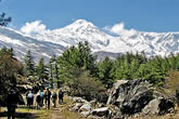 エベレスト展望ハイキングと山上ホテル